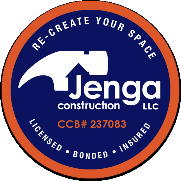 Jenga Construction LLC seal: CCB# 237083