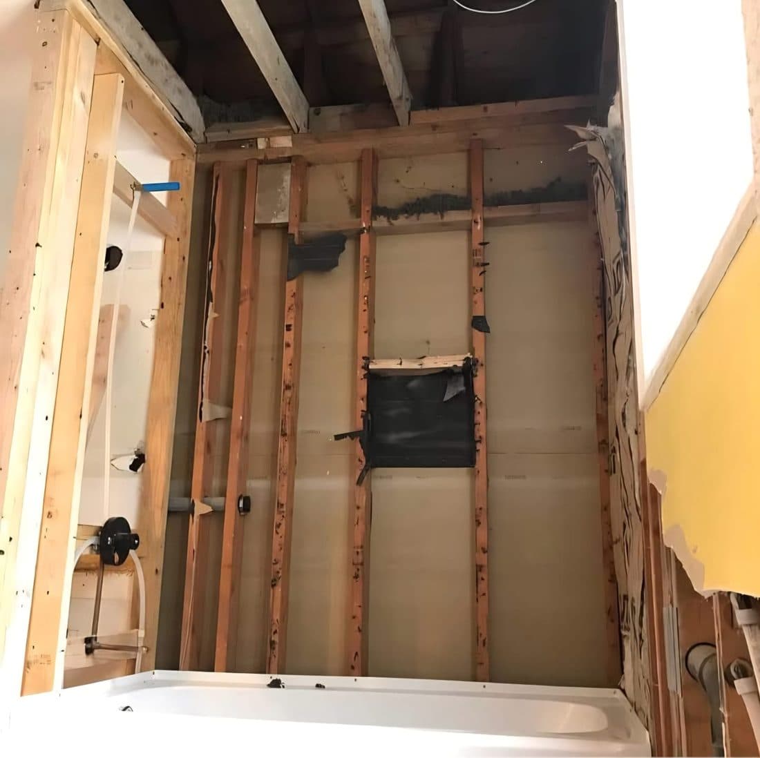Jack and Jill bathroom Conversion — demolition