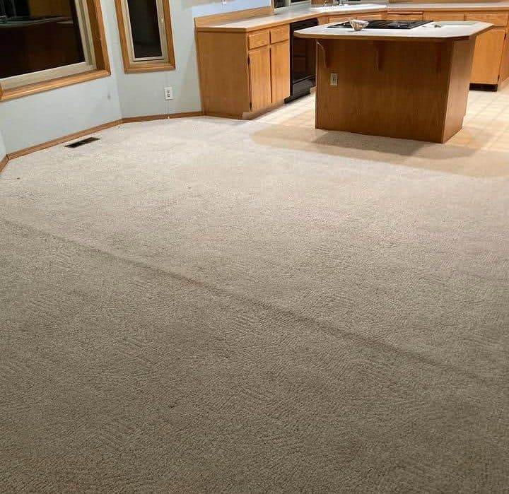 New LVT Flooring — before