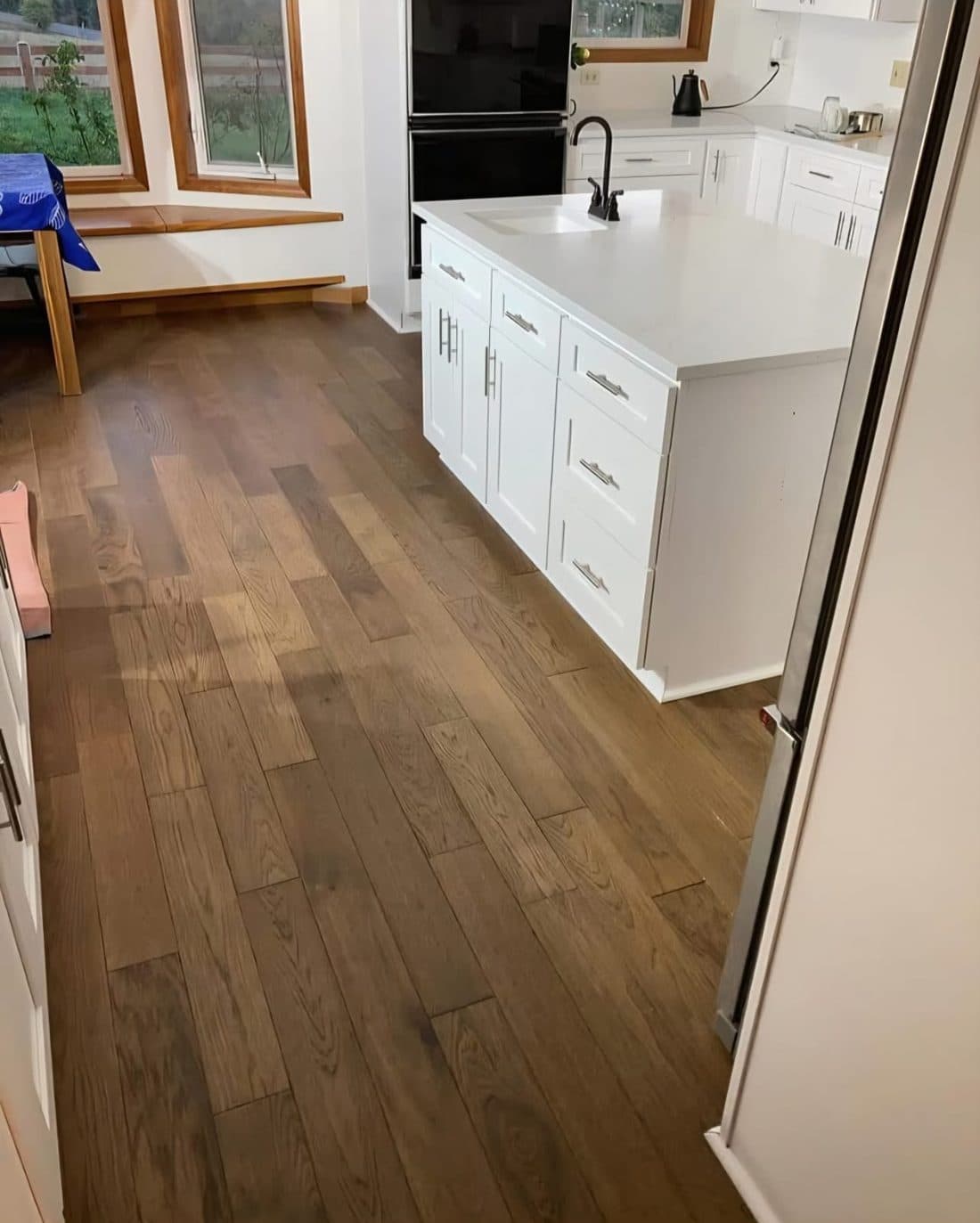 Engineered Flooring Repair — finished floor