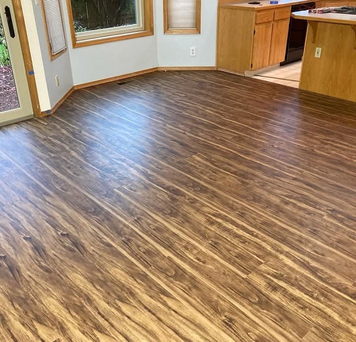 New LVT Flooring — after